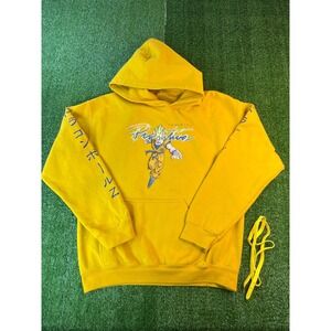 Primitive Dragon Ball Z Goku Yellow‎ Hoodie Men's Anime Graphic Sweatshirt MD